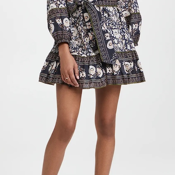 Cleobella Elly Mini Dress in Tripura Block Print Medium - Picture 2 of 12
